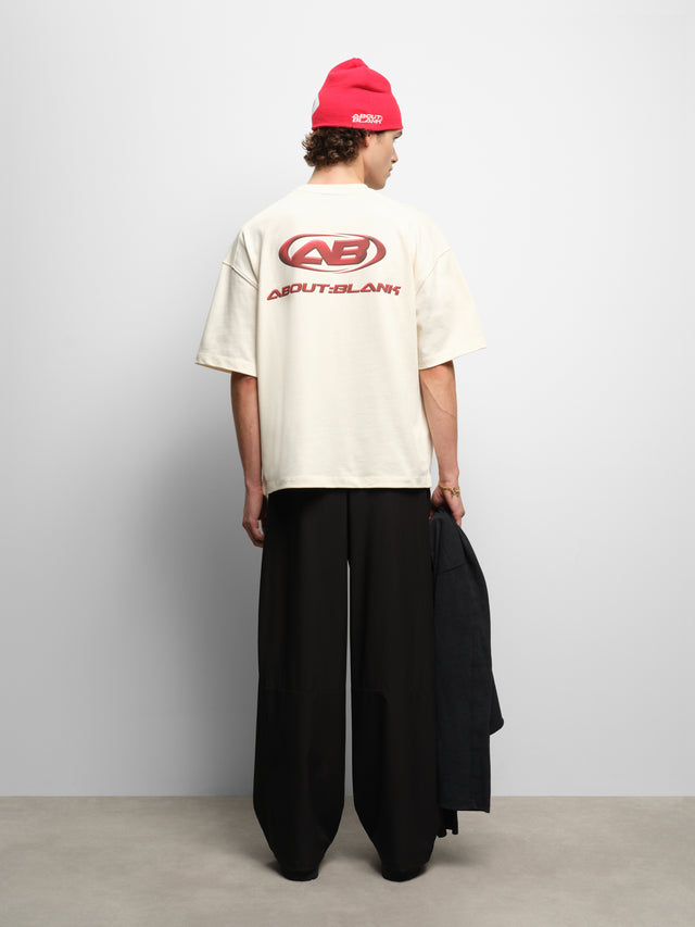 oblique t-shirt oat