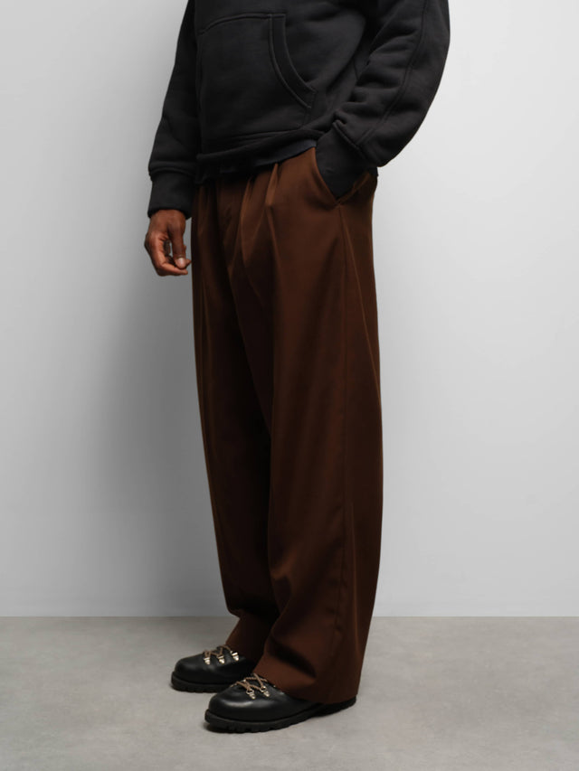 jacobsen tailored trouser brown