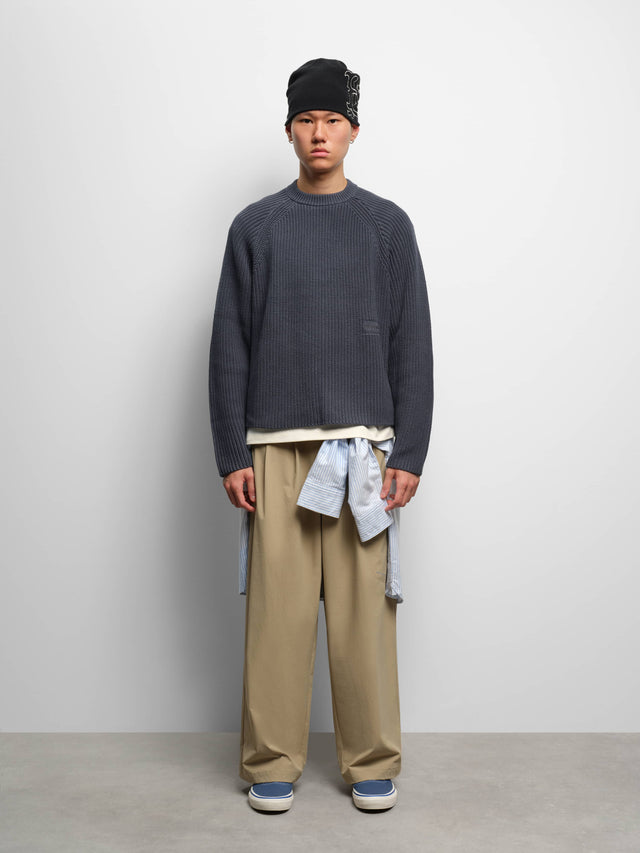 rib knit crew turbulence