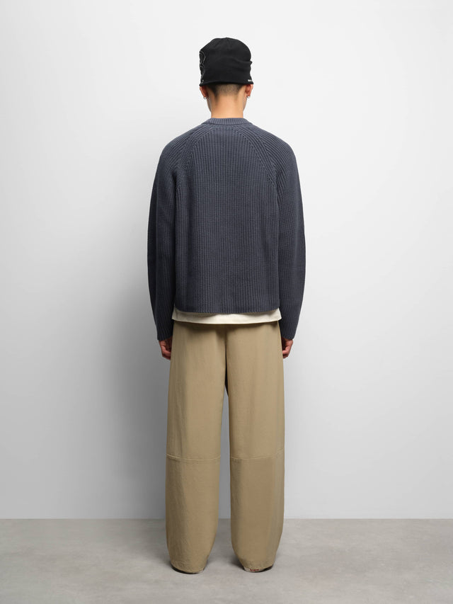 rib knit crew turbulence