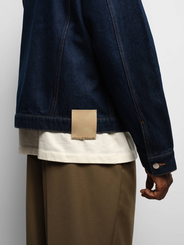 denim jacket raw indigo