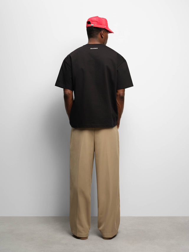 monogram t-shirt black/ecru