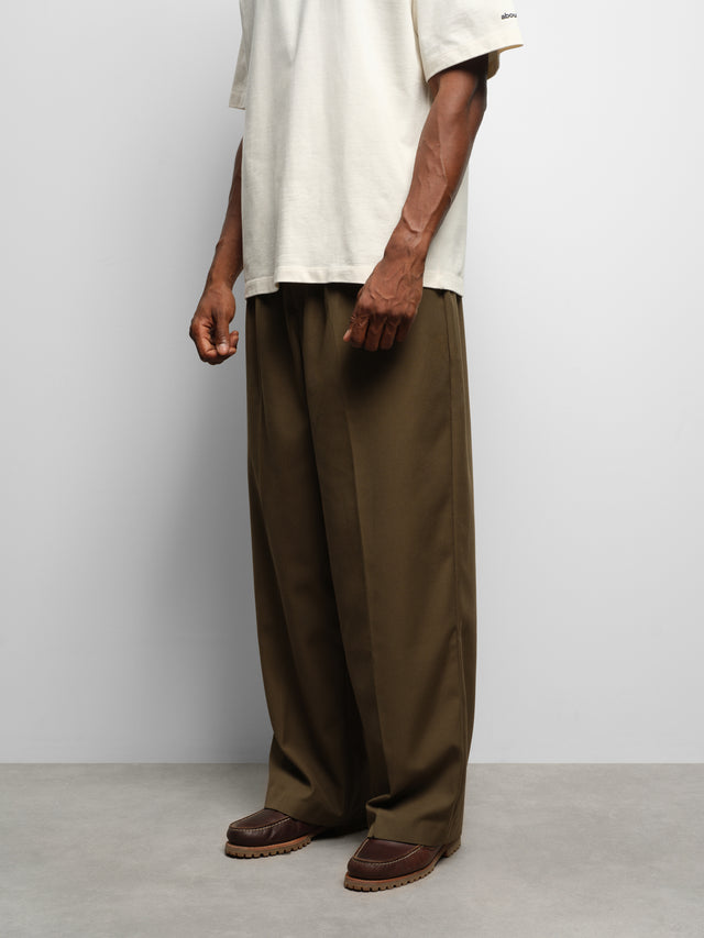 jacobsen tailored trouser olive