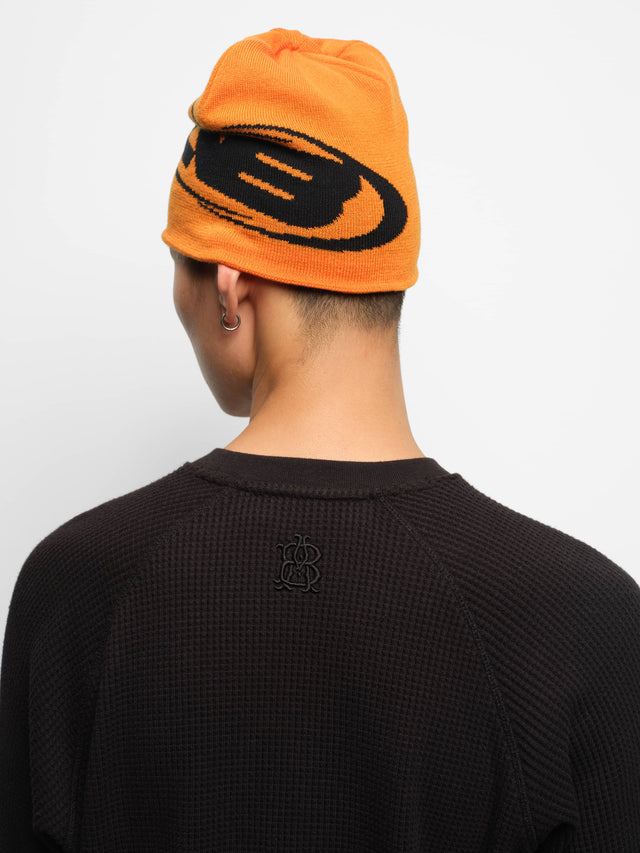garcon long sleeve waffle black