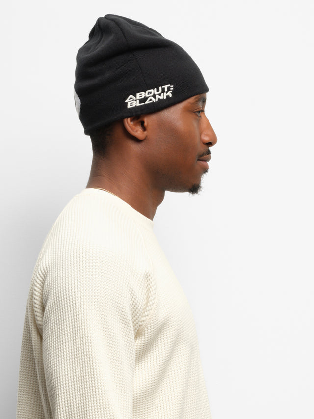 ellipse skull beanie black/ecru