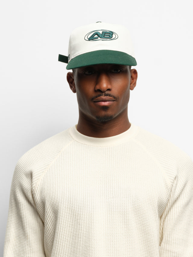 ellipse cap ecru/epsom green