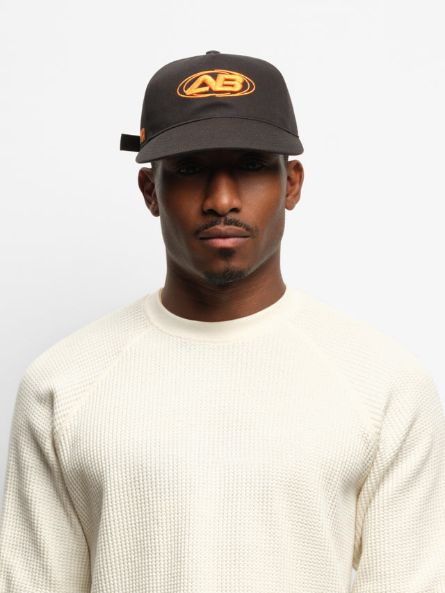 ellipse cap black/orange