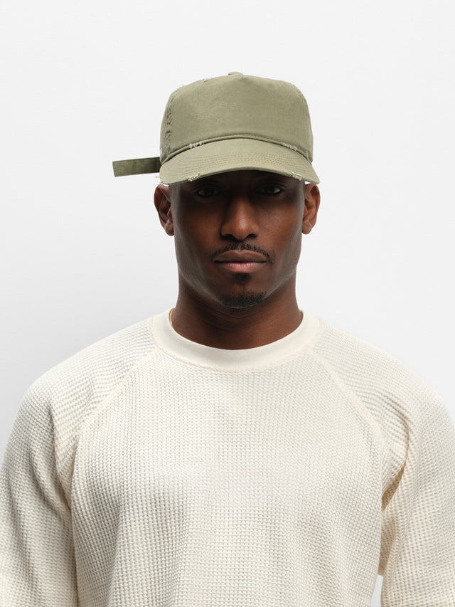 distressed cap washed fern