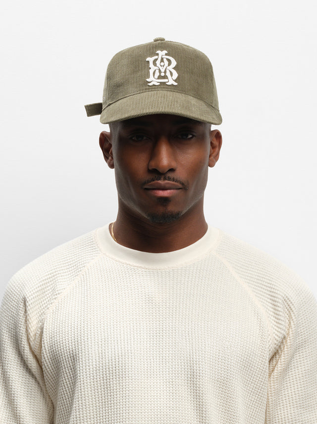 monogram cord cap clover