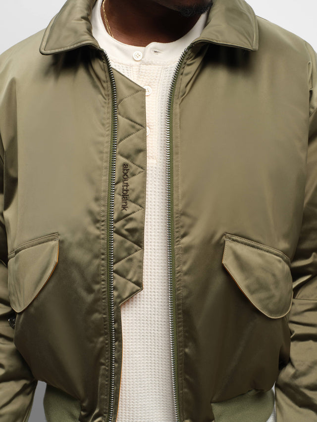 bomber jacket olive