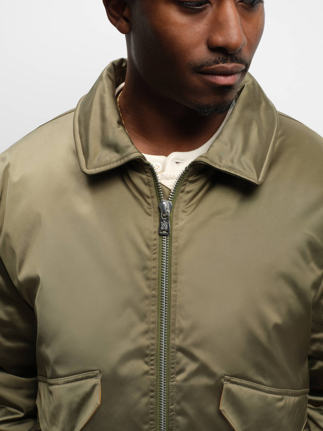 bomber jacket olive