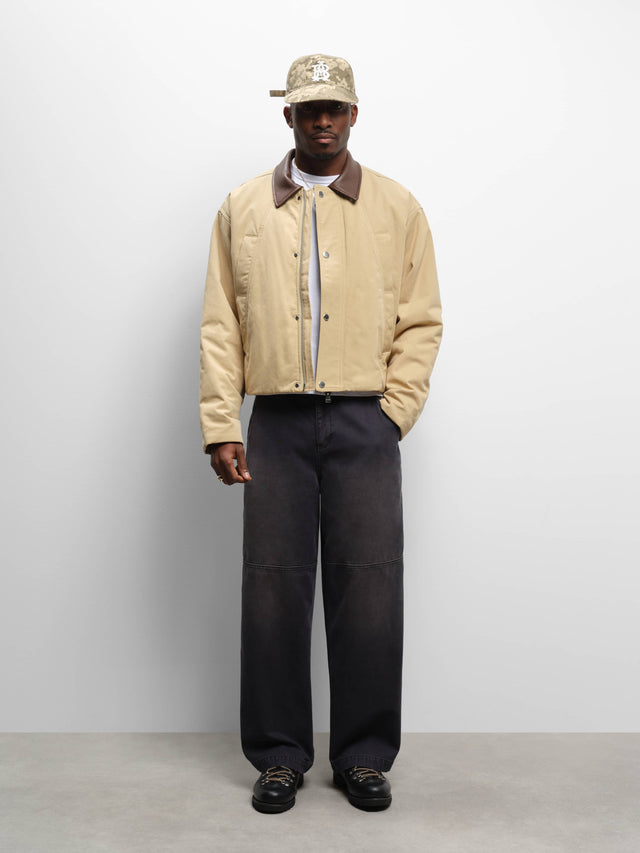 western pant washed black