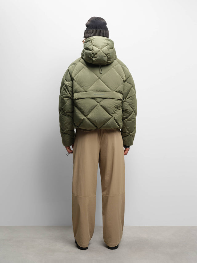 ripstop puffer jacket clover