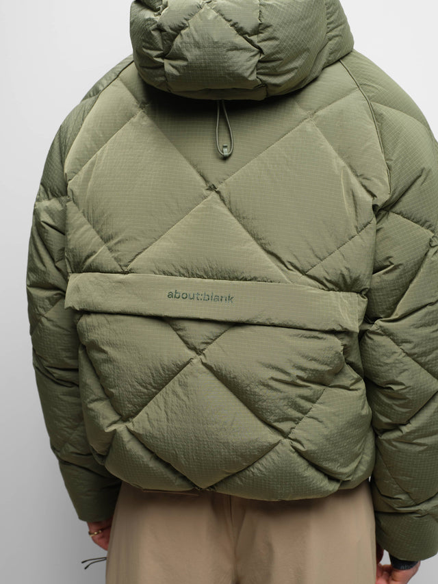 ripstop puffer jacket clover