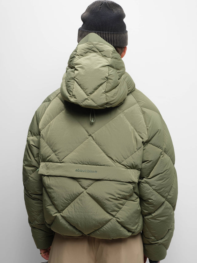 ripstop puffer jacket clover