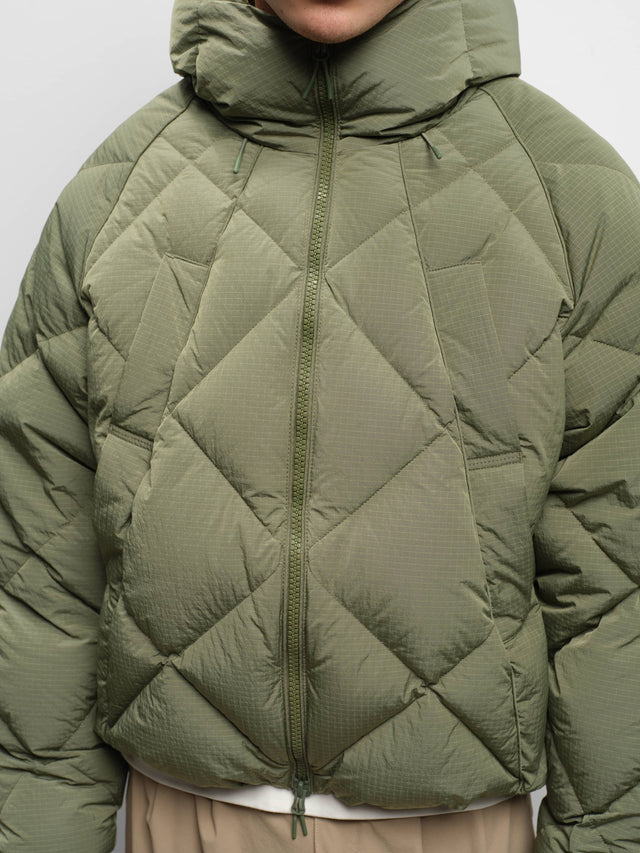 ripstop puffer jacket clover