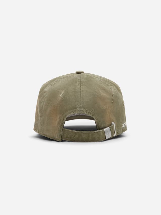 distressed cap washed fern