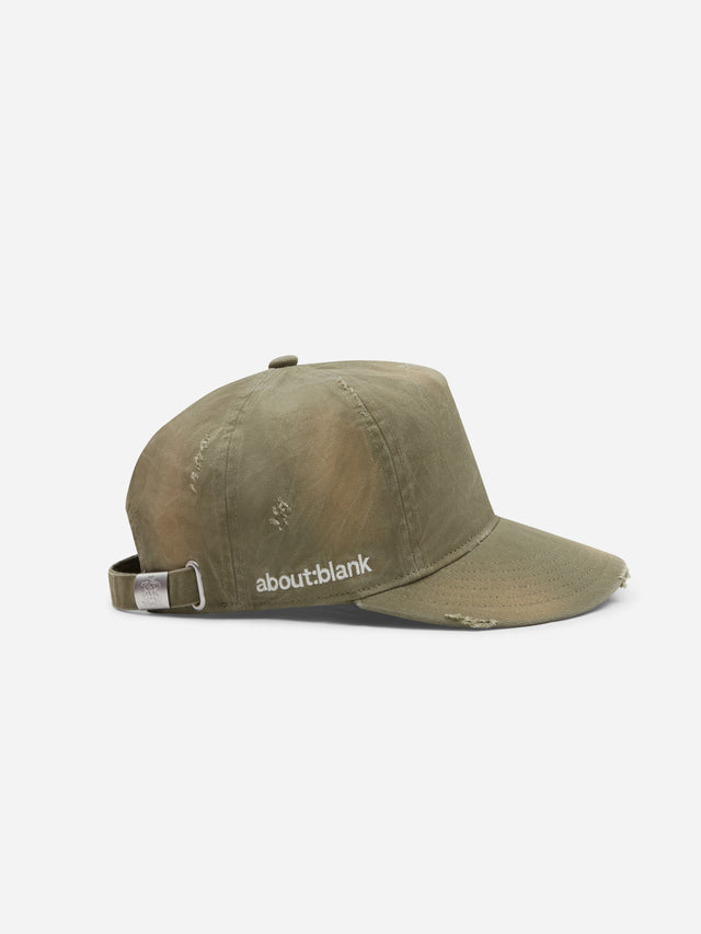 distressed cap washed fern