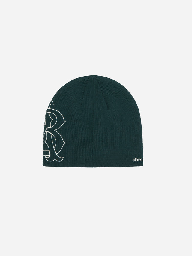 emblem skull beanie epsom green