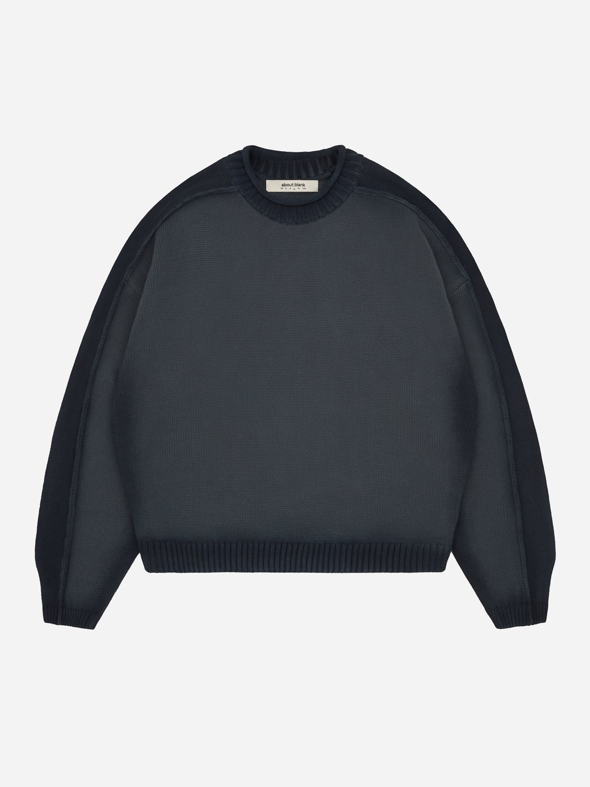 spray dye knit crew turbulence