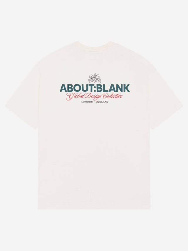 blazon t-shirt oat/green