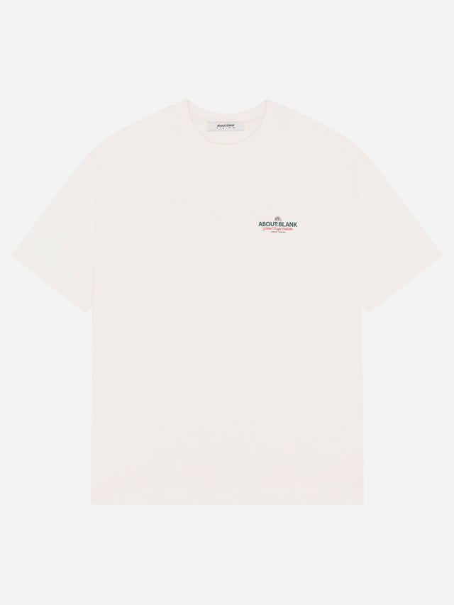 blazon t-shirt oat/green