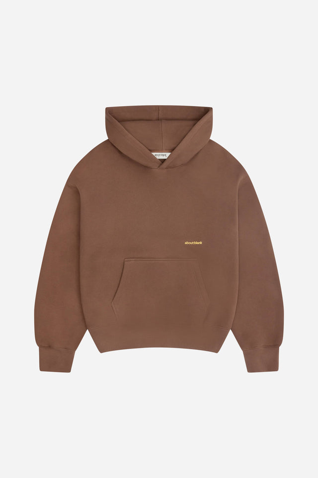 box hoodie brown/yellow