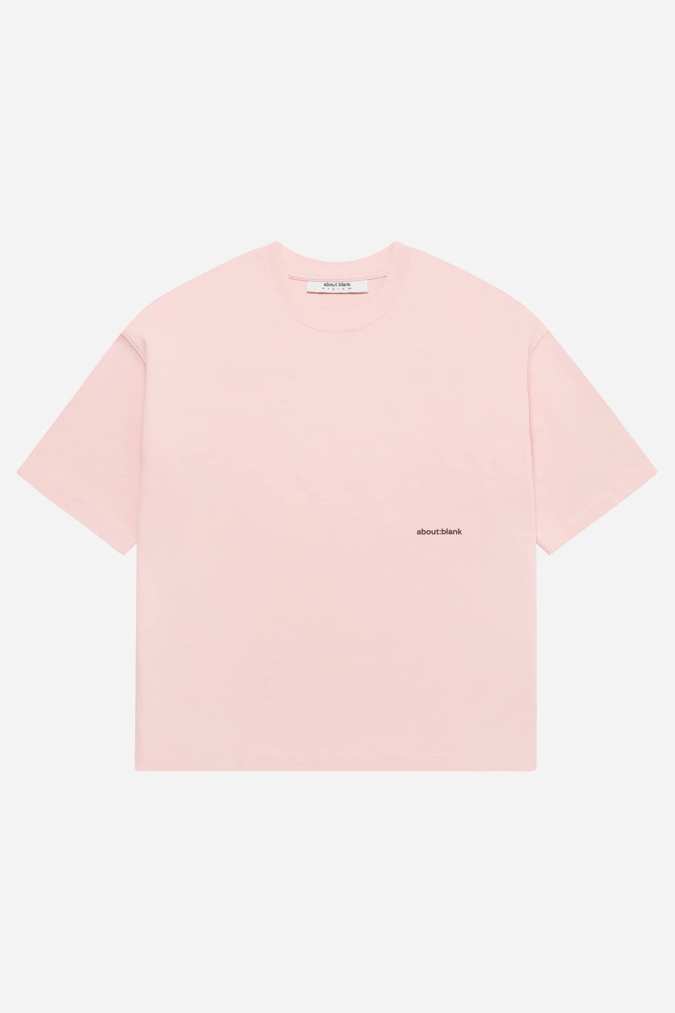 box t-shirt pink/black