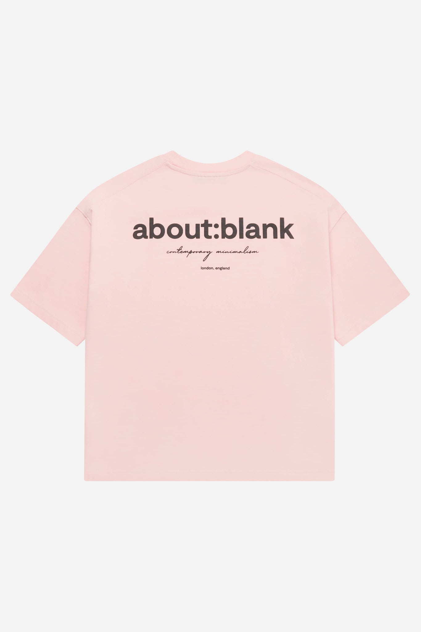 box t-shirt pink/black