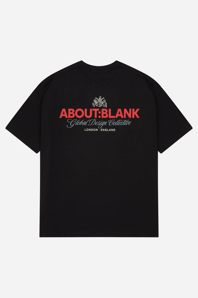 blazon t-shirt black/red/grey