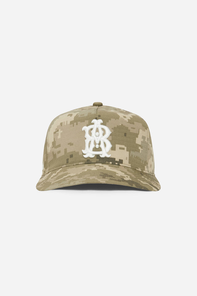 monogram cap camo