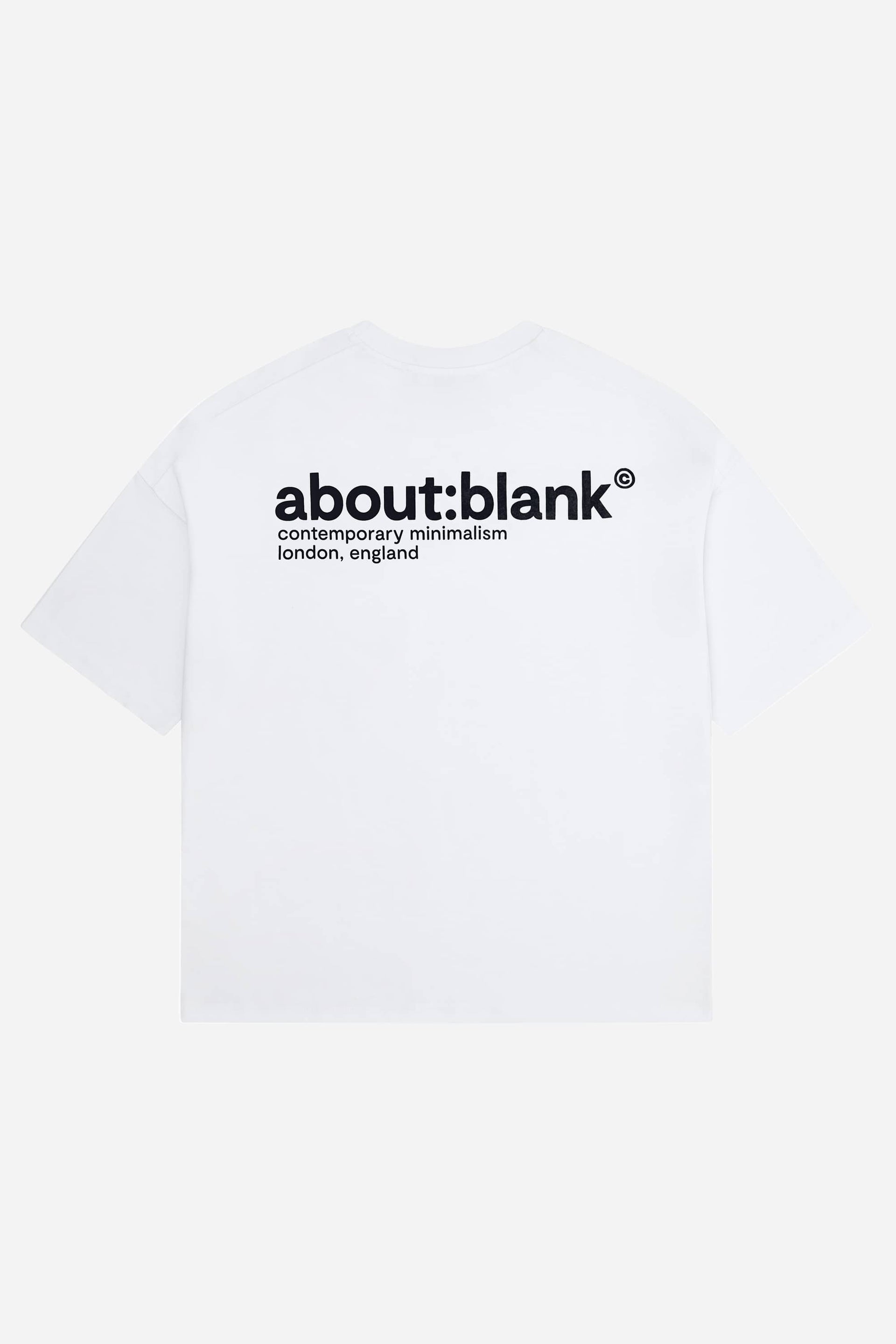 collection t-shirt white/black - about:blank