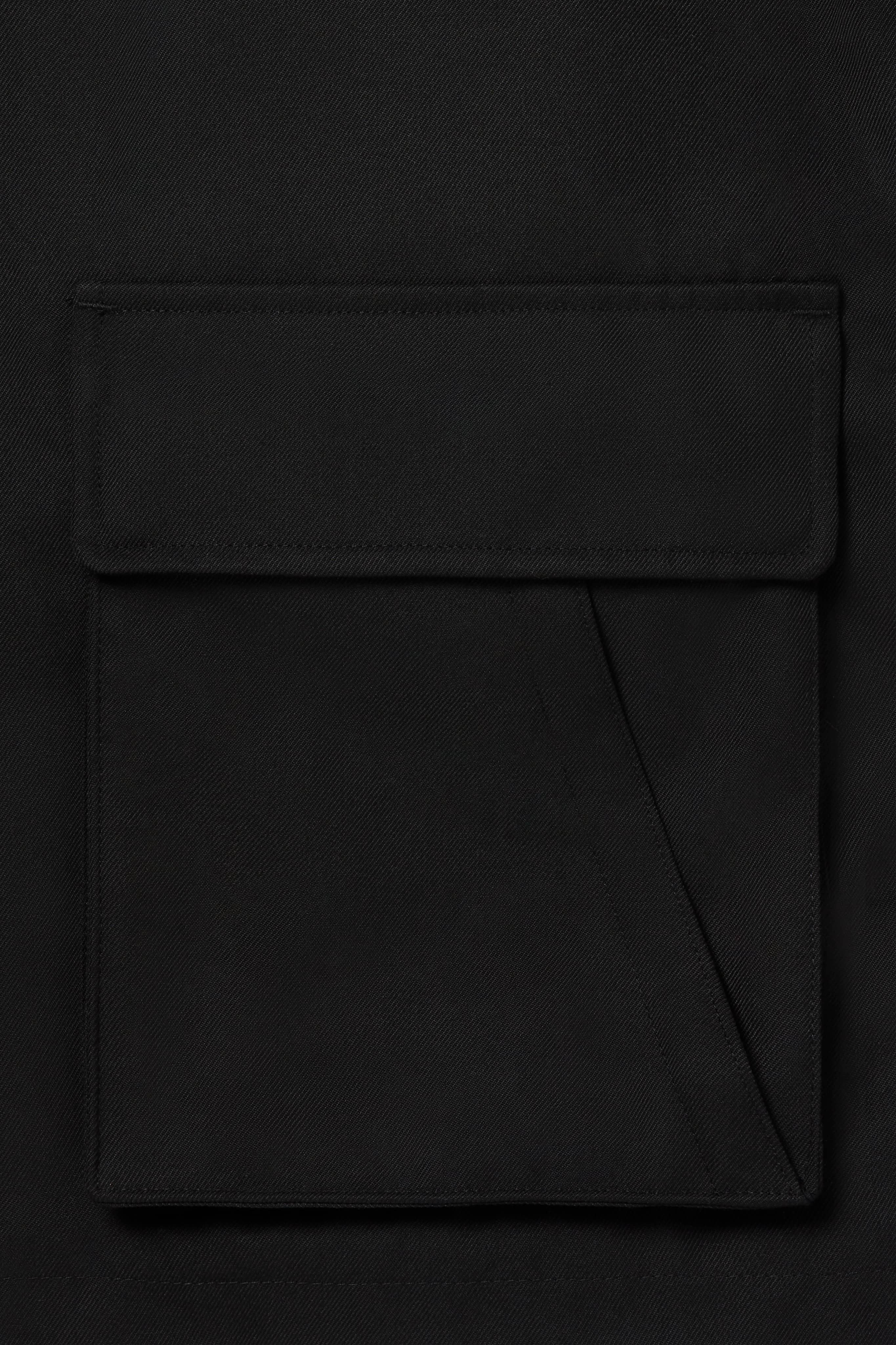 about:blank | cropped zipped jacket black