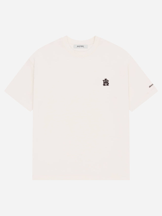 classic t-shirt oat/black