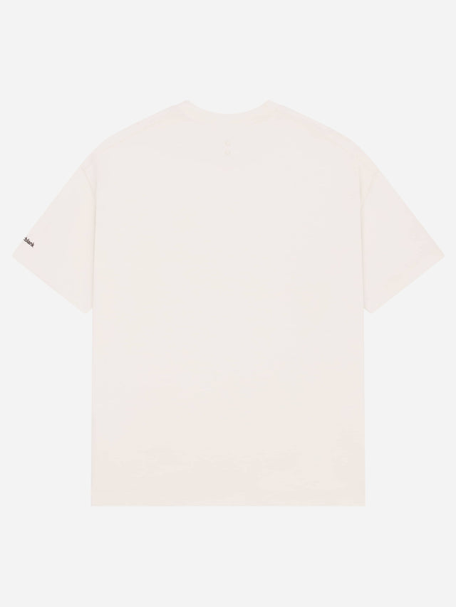 classic t-shirt oat/black