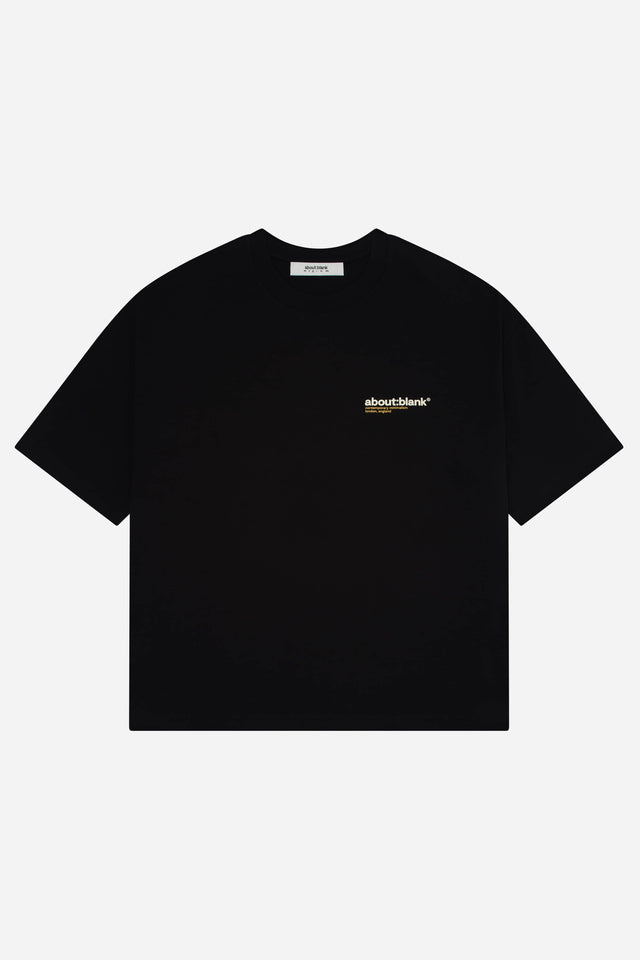 collection t-shirt black/white/yellow