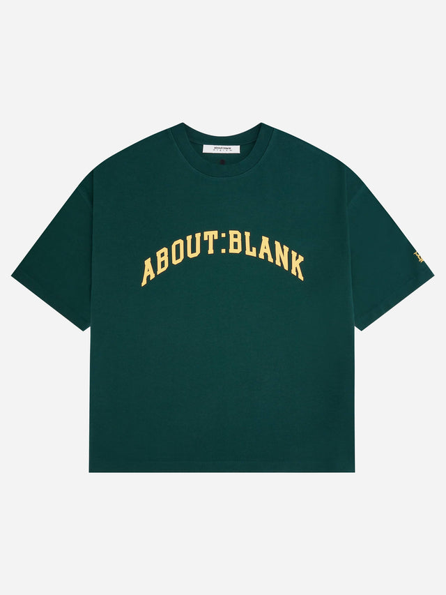 college t-shirt epsom green