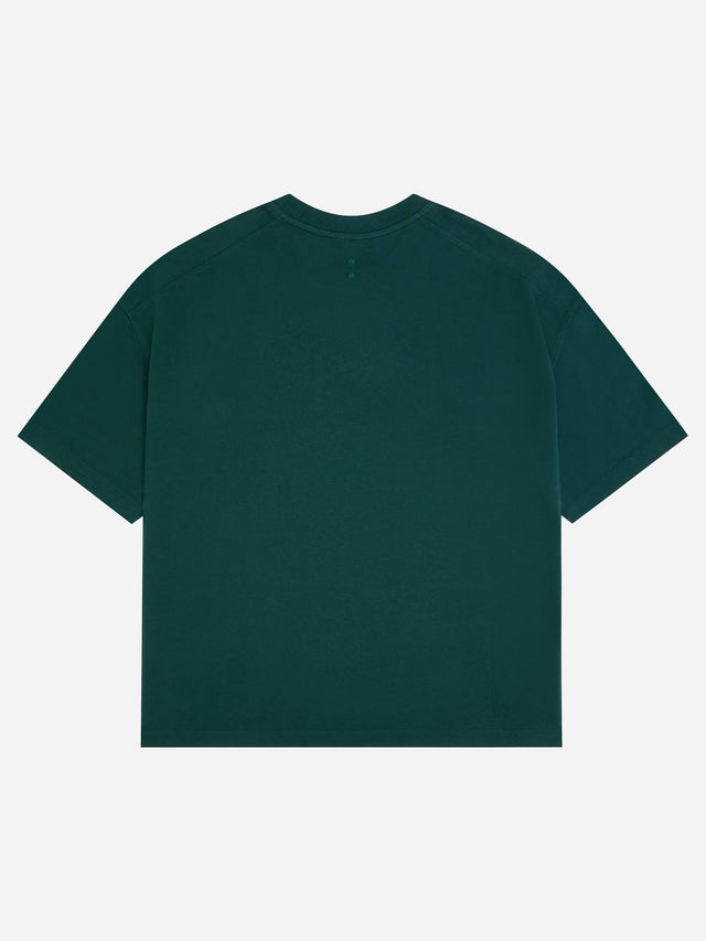 college t-shirt epsom green