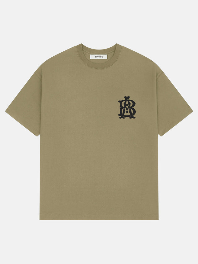 monogram t-shirt clover/black