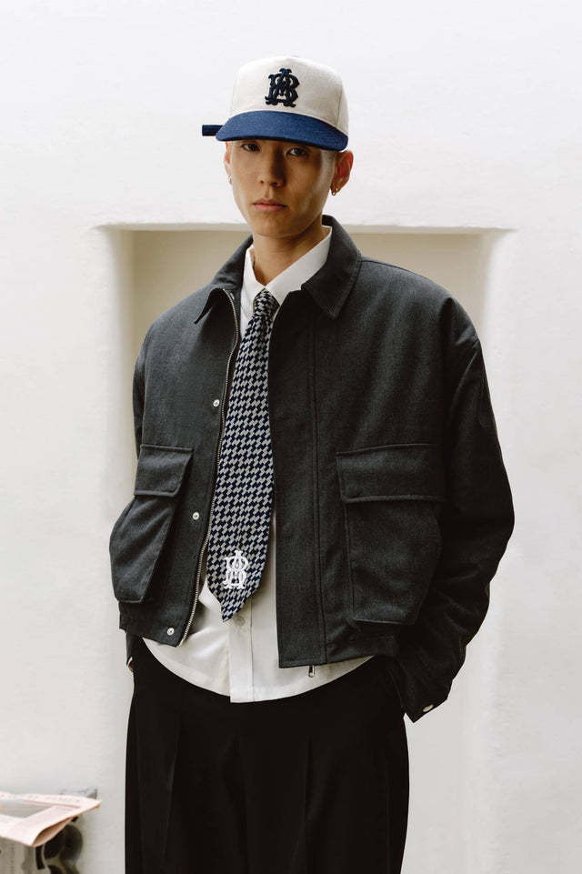 nicky vintage silk monogram tie