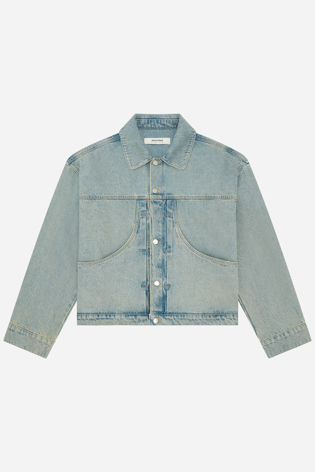 denim jacket murky wash