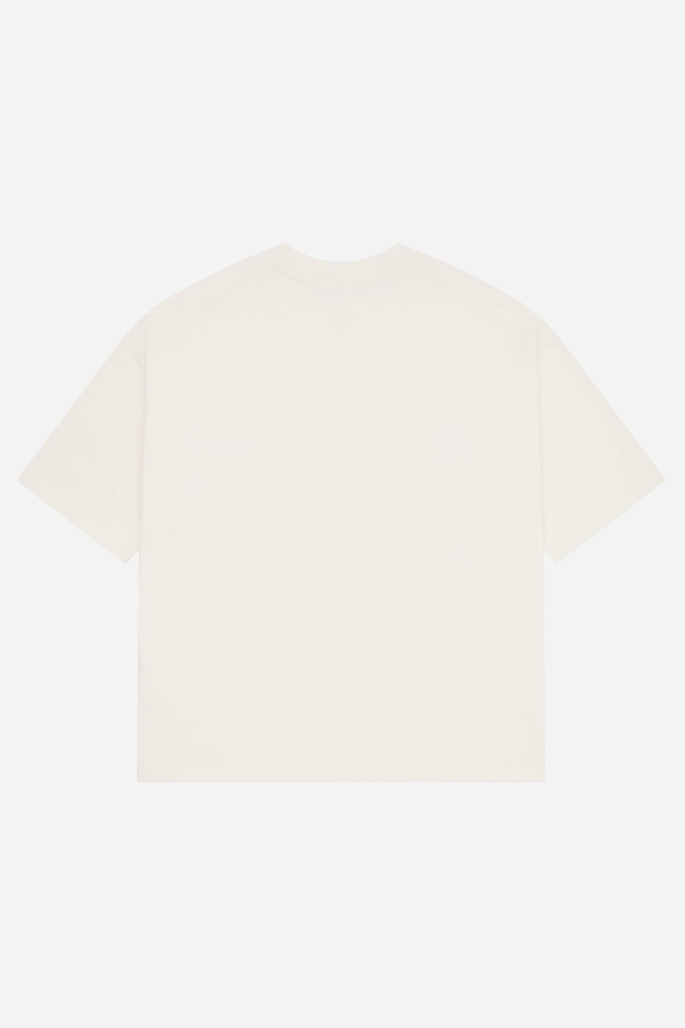 dual logo t-shirt oat/black