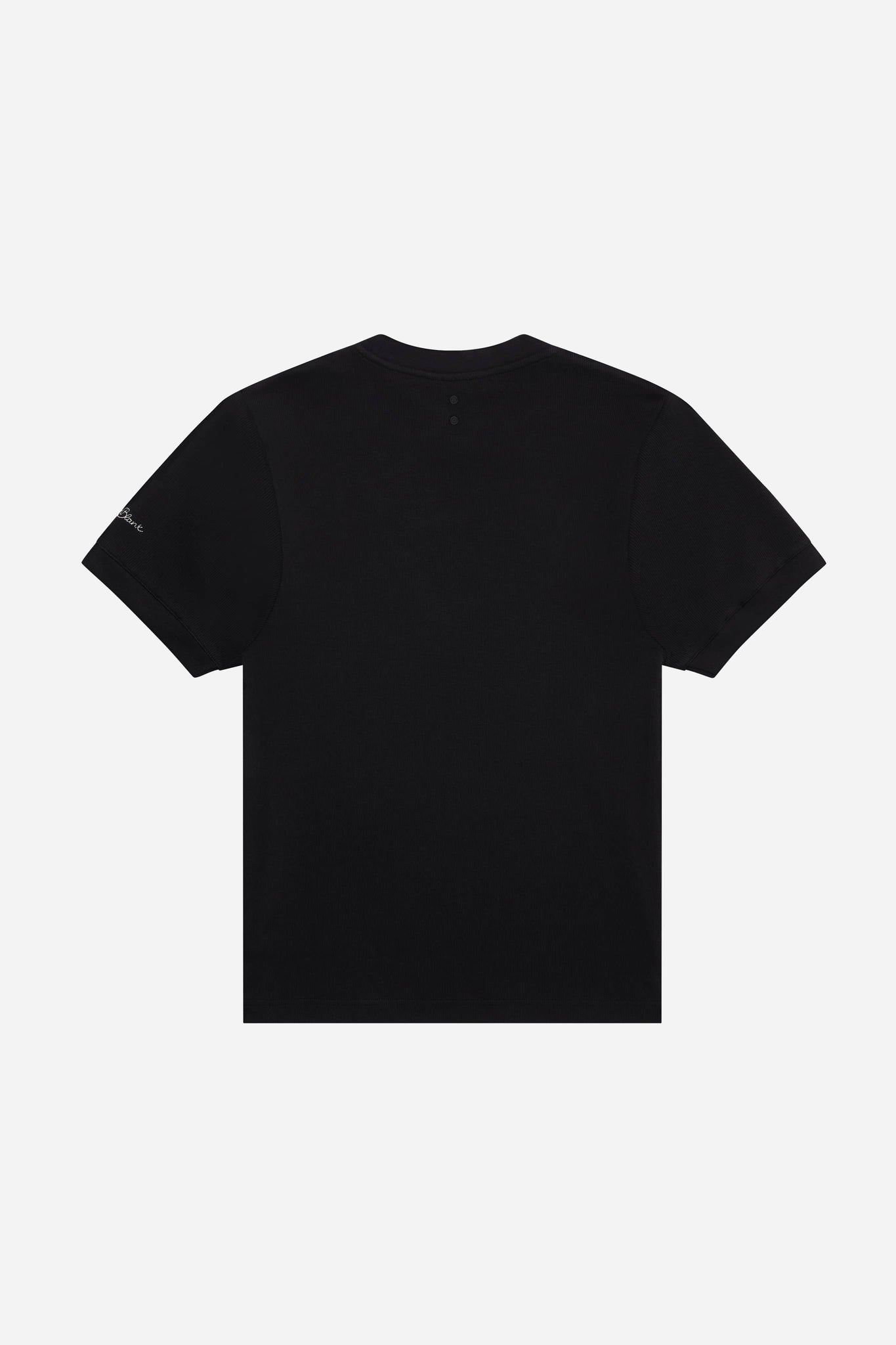 fitted t-shirt black