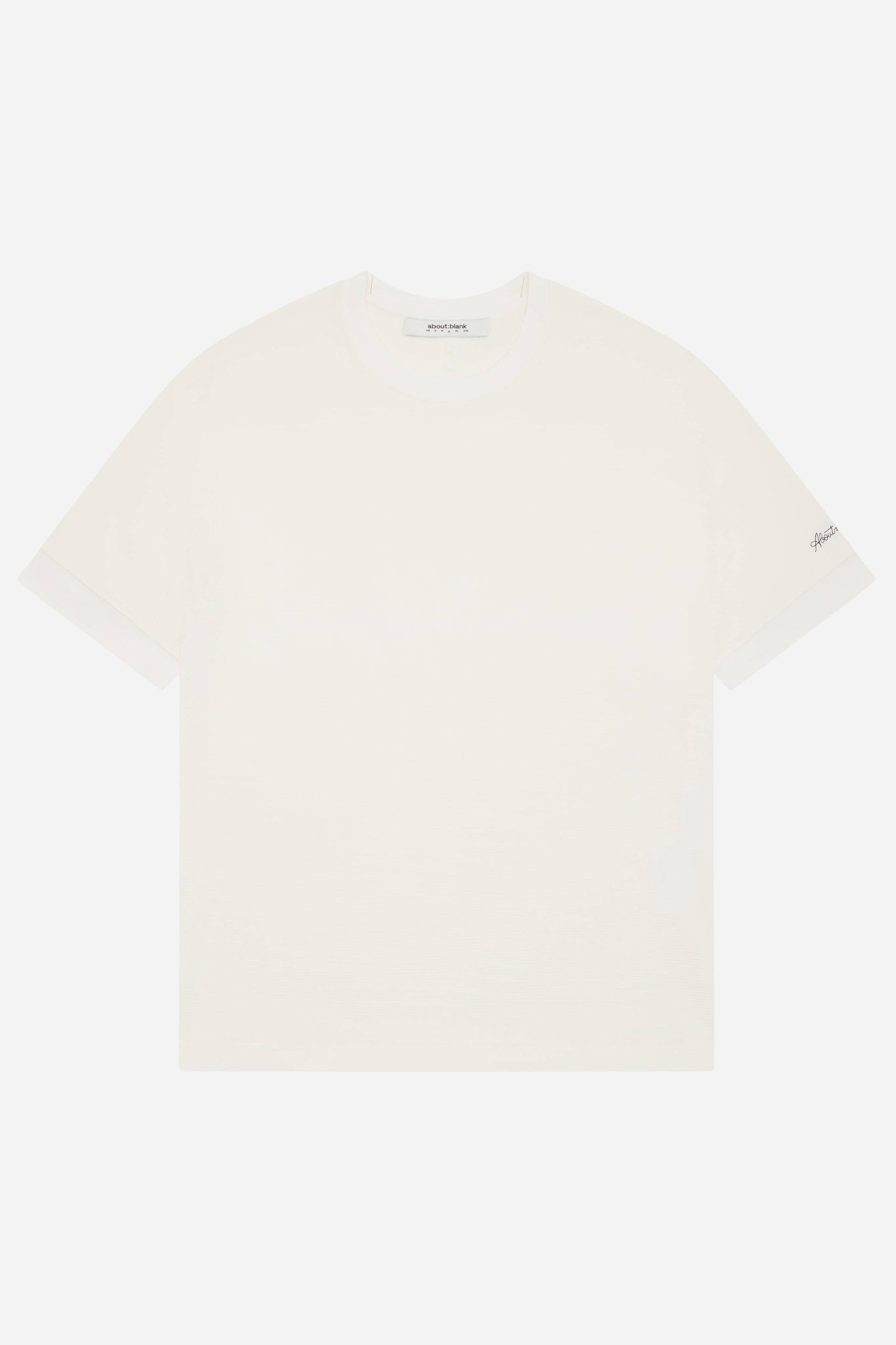 fitted t-shirt oat