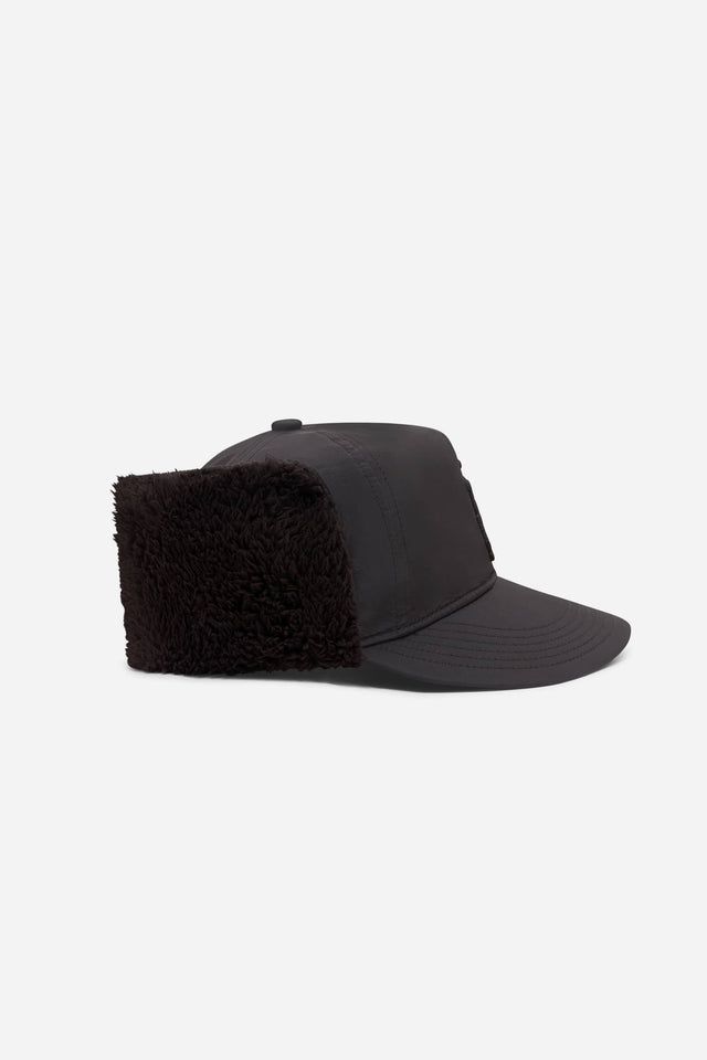 flap cap black