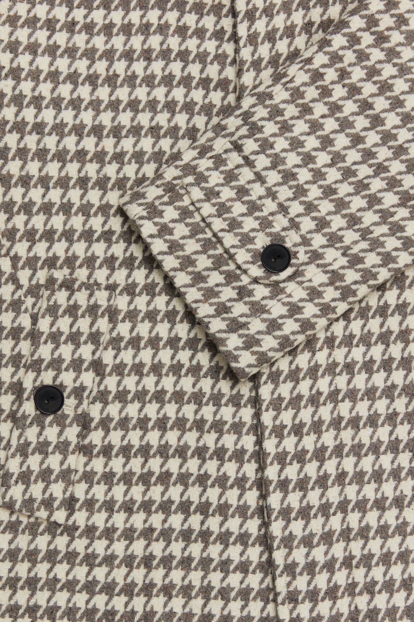 houndstooth trench coat