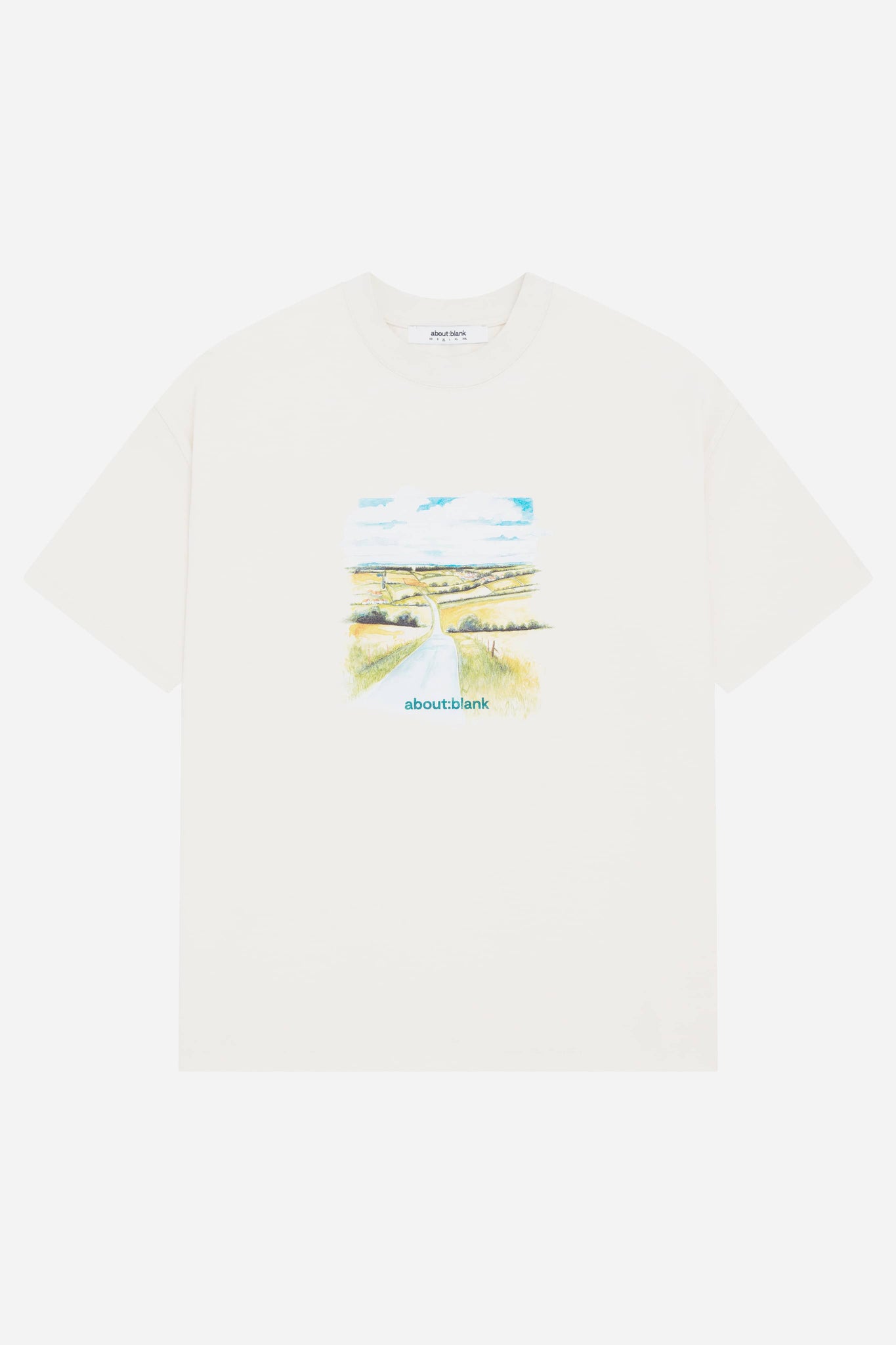 landscape t-shirt oat