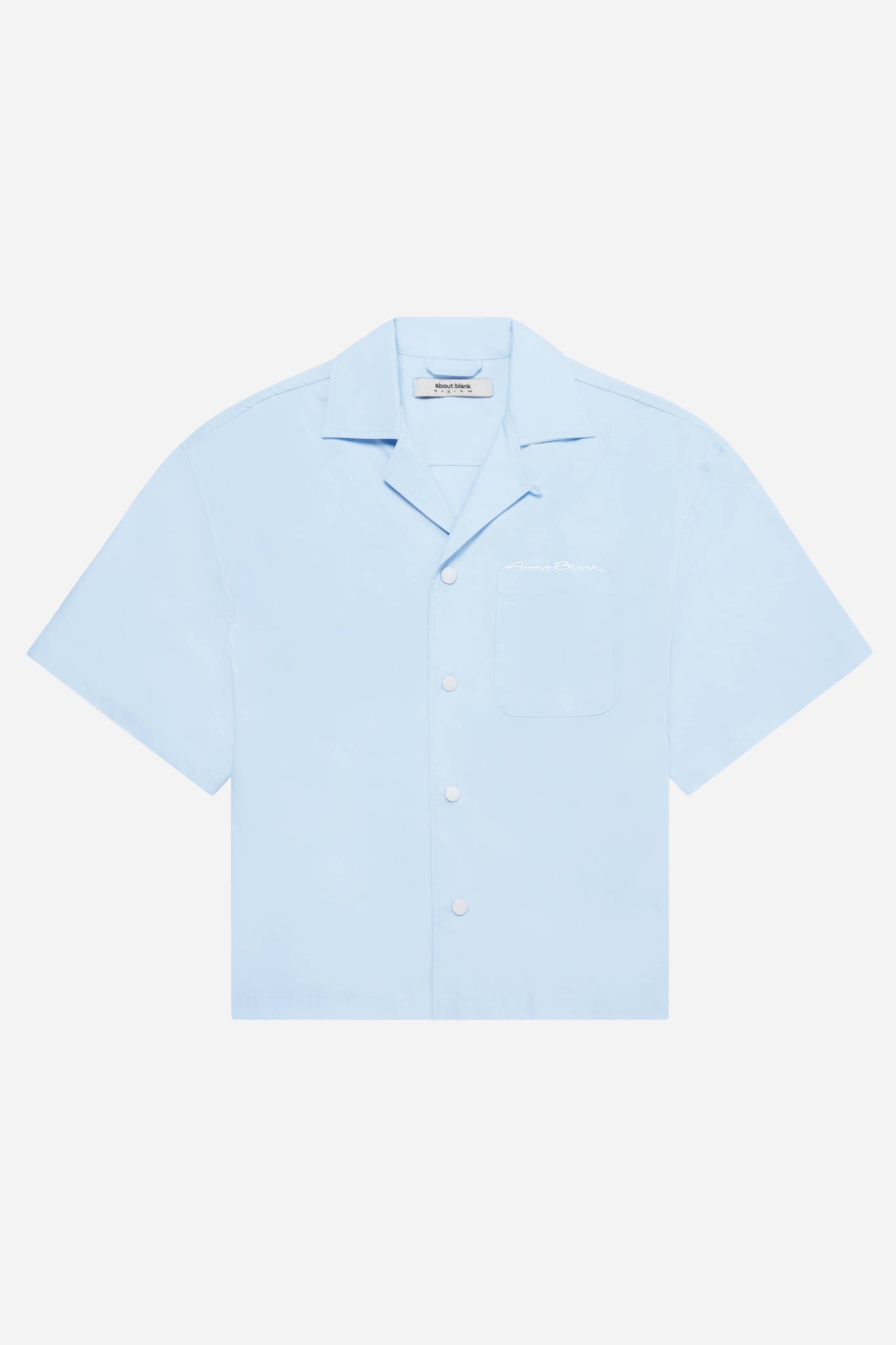 lago resort shirt sky blue