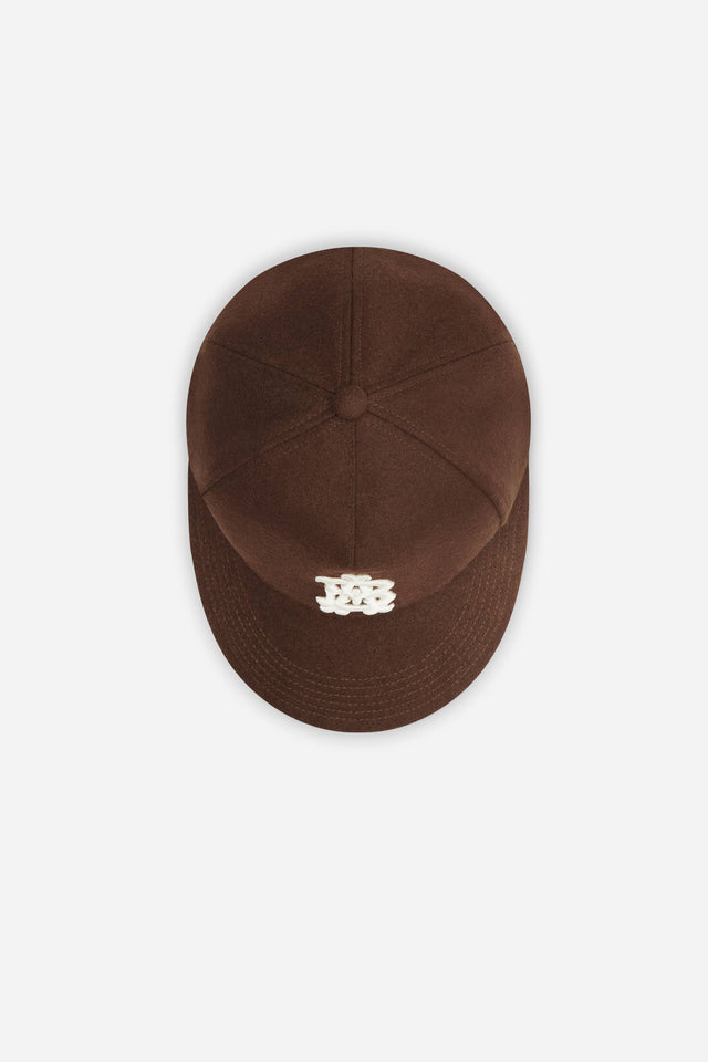 monogram cap brown/ecru