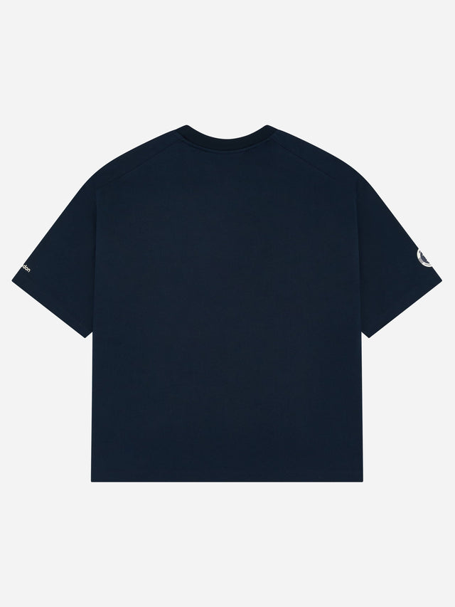 varsity t-shirt navy/ecru
